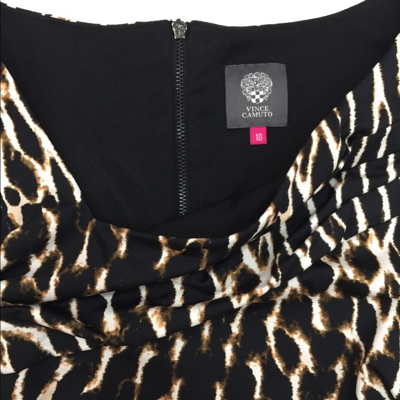 Vince Camuto Animal Print Sheath Dress - Picture 7 of 7